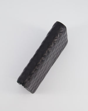 Chanel Black Wallet on Chain Bag in Lambskin Leather with Silver Hardware