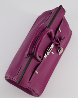 *FIRE PRICE* Hermès Birkin 25 Retourne Bag in Anemone Swift Leather with Palladium Hardware