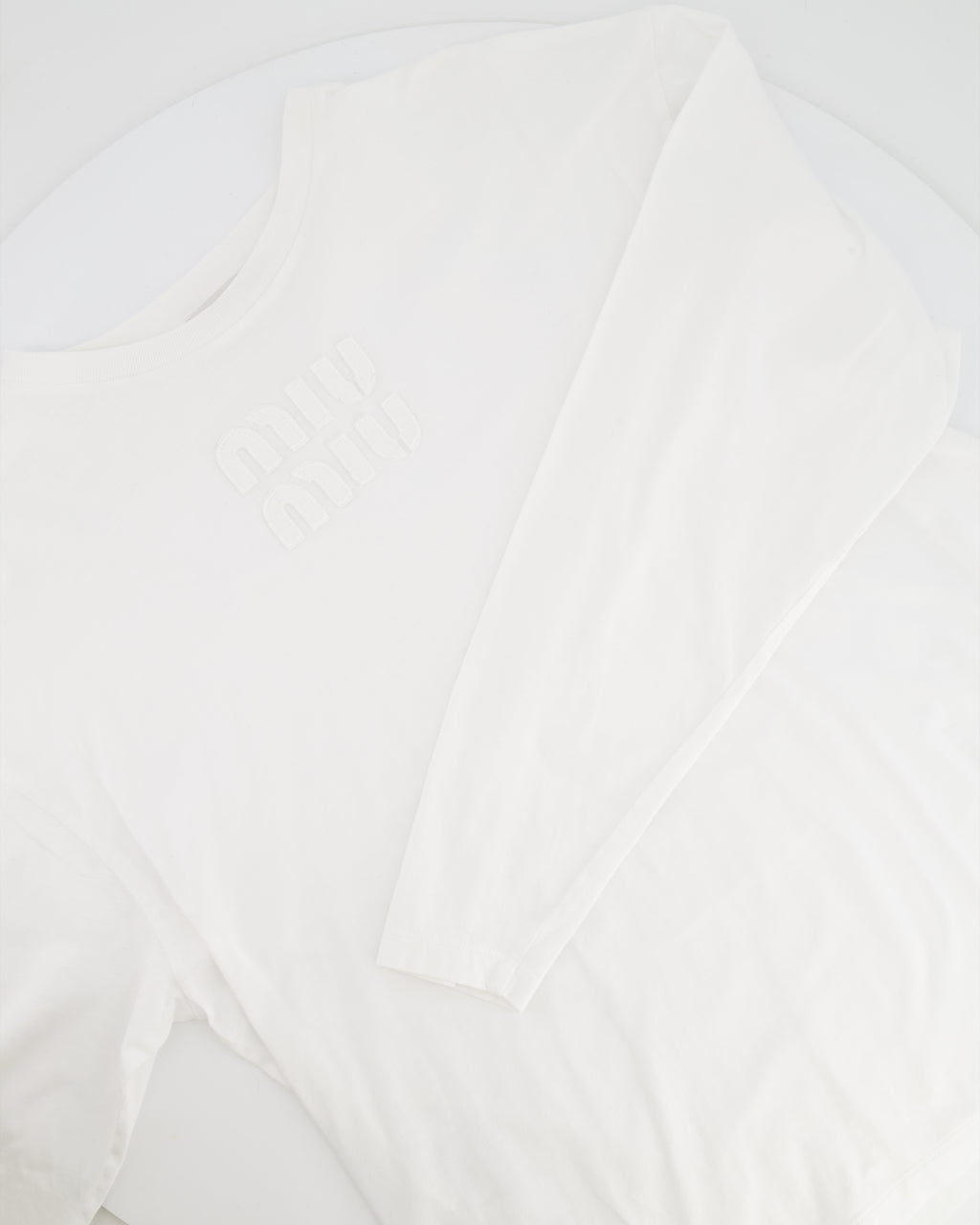 トップス Miu Miu design blouse white 38 Miu Miu design blouse white 38 トップス