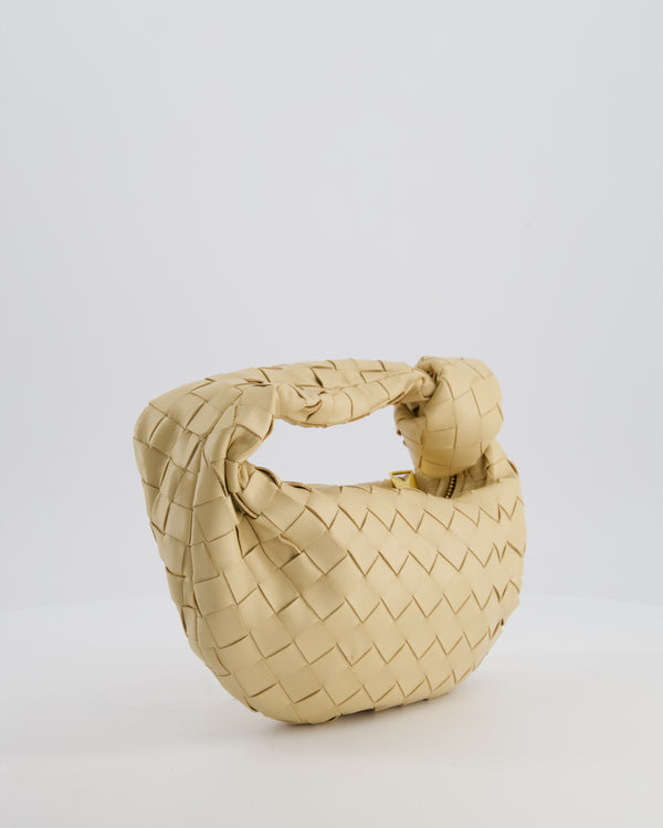 Bottega Veneta Beige Mini Intrecciato Jodie Bag RRP £2150