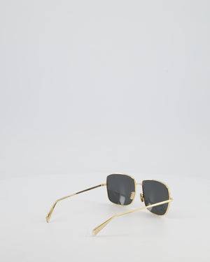 Celine Black Triomphe Rhinestone 01 Sunglasses