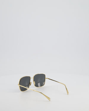 Celine Black Triomphe Rhinestone 01 Sunglasses
