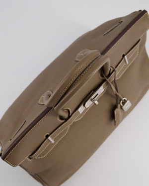Hermès Birkin 35 Bag in Etoupe Togo Leather with Palladium Hardware