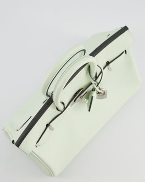 *FIRE PRICE* Hermès Birkin 25 Retourne Bag in Vert Fizz Swift Leather with Palladium Hardware