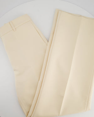 Magdat Butrym Cream Waistcoat and Trouser Set Size FR 34 (UK 6)