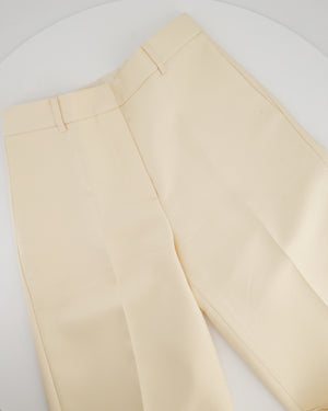 Magdat Butrym Cream Waistcoat and Trouser Set Size FR 34 (UK 6)