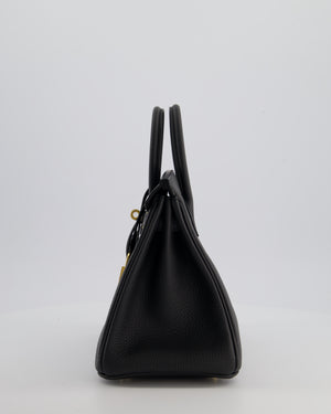 *HOT* Hermès Birkin 25 Retourne Bag in Plomb Togo Leather with Gold Hardware