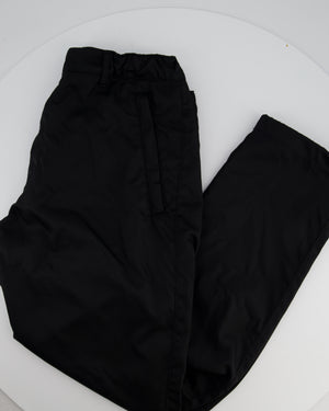 Prada Men's Black Re-Nylon Logo Trousers Size IT 50 (UK 40)