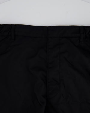 Prada Men's Black Re-Nylon Logo Trousers Size IT 50 (UK 40)
