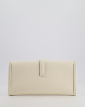 Hermès Jige Elan 29 Clutch Bag in Nata Swift Leather