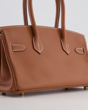 *SUPER HOT & RARE* Hermès Birkin Shoulder Light 29 Bag in Gold Evercolour Leather with Gold Hardware