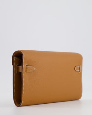 Hermès Kelly To Go Bag in Gold Epsom Leather with Gold Hardware