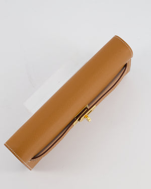 Hermès Kelly To Go Bag in Gold Epsom Leather with Gold Hardware