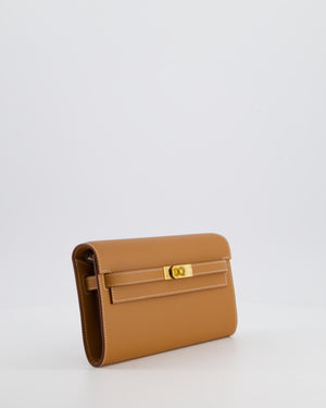 Hermès Kelly To Go Bag in Gold Epsom Leather with Gold Hardware