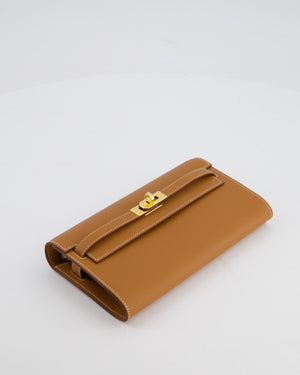 Hermès Kelly To Go Bag in Gold Epsom Leather with Gold Hardware