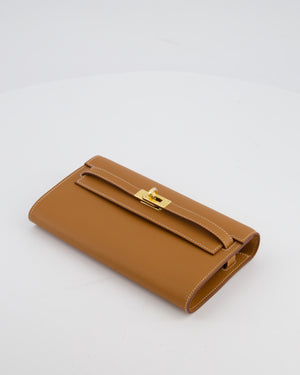 Hermès Kelly To Go Bag in Gold Epsom Leather with Gold Hardware