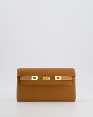 Hermès Kelly To Go Bag in Gold Epsom Leather with Gold Hardware