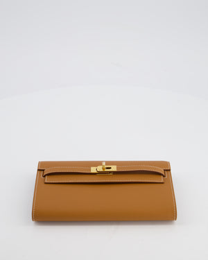 Hermès Kelly To Go Bag in Gold Epsom Leather with Gold Hardware