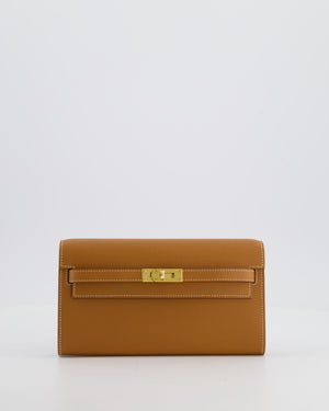 Hermès Kelly To Go Bag in Gold Epsom Leather with Gold Hardware