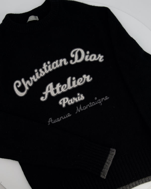 Christian Dior Menswear Atelier Knit Sweater Size XS (UK 34)