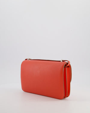 Hermès Constance Elan Bag in Rose Jaipur Epsom Leather with Palladium Hardware