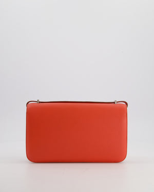 Hermès Constance Elan Bag in Rose Jaipur Epsom Leather with Palladium Hardware