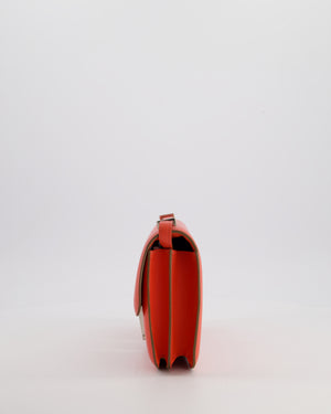 Hermès Constance Elan Bag in Rose Jaipur Epsom Leather with Palladium Hardware