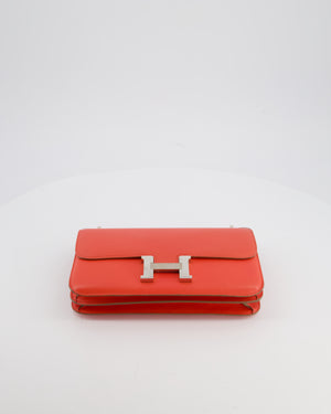 Hermès Constance Elan Bag in Rose Jaipur Epsom Leather with Palladium Hardware