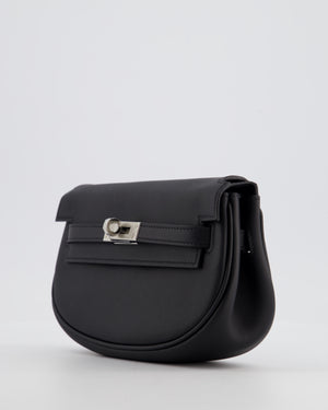 *NEW RELEASE* Hermès Kelly Moove Bag in Noir Swift Leather with Palladium Hardware