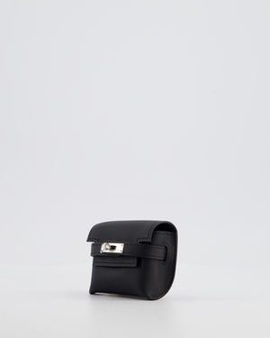 *NEW RELEASE* Hermès Kelly Moove Bag in Noir Swift Leather with Palladium Hardware