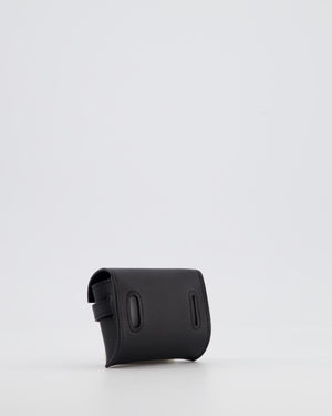 *NEW RELEASE* Hermès Kelly Moove Bag in Noir Swift Leather with Palladium Hardware