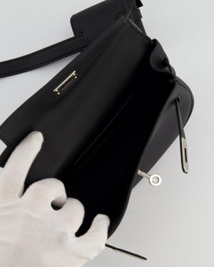 *NEW RELEASE* Hermès Kelly Moove Bag in Noir Swift Leather with Palladium Hardware