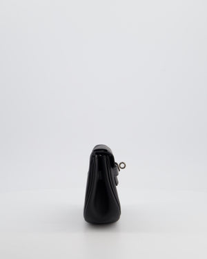 *NEW RELEASE* Hermès Kelly Moove Bag in Noir Swift Leather with Palladium Hardware