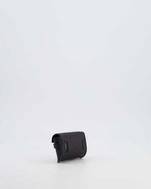 *NEW RELEASE* Hermès Kelly Moove Bag in Noir Swift Leather with Palladium Hardware