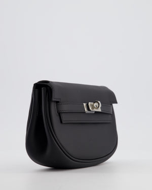 *NEW RELEASE* Hermès Kelly Moove Bag in Noir Swift Leather with Palladium Hardware
