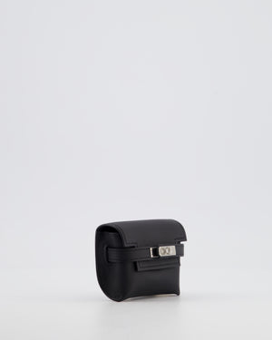 *NEW RELEASE* Hermès Kelly Moove Bag in Noir Swift Leather with Palladium Hardware