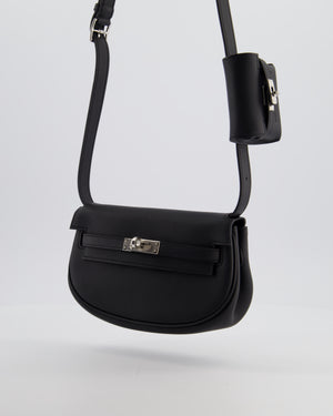 *NEW RELEASE* Hermès Kelly Moove Bag in Noir Swift Leather with Palladium Hardware