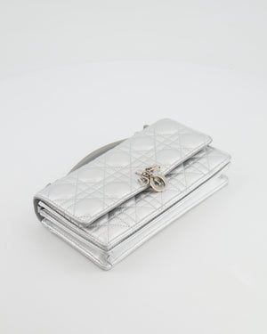 Christian Dior Silver Iridescent My Dior Mini Bag with Silver Hardware