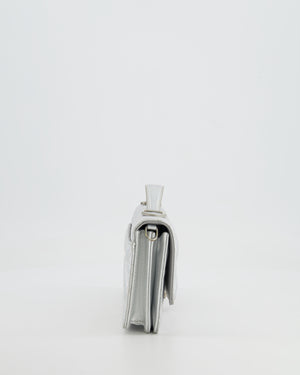 Christian Dior Silver Iridescent My Dior Mini Bag with Silver Hardware