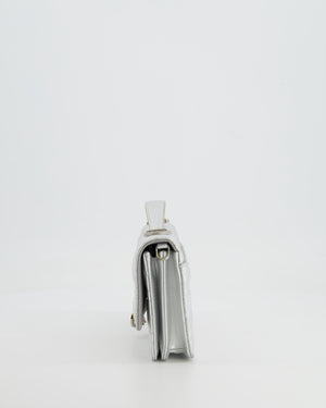 Christian Dior Silver Iridescent My Dior Mini Bag with Silver Hardware