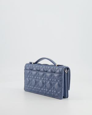 Christian Dior Blue Iridescent My Dior Mini Bag with Champagne Gold Hardware