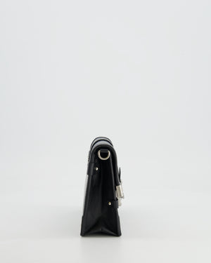 Louis Vuitton Black Trunk Wallet on Chain Bag in Epi Leather with Silver Hardware RRP £2,450