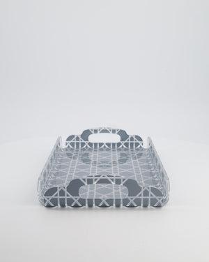 Christian Dior Grey Cannage Small Perspex Tray RRP £330