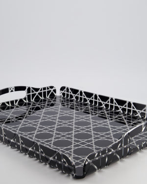 Christian Dior Black Cannage Perspex Tray RRP £420