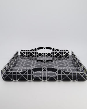 Christian Dior Black Cannage Perspex Tray RRP £420