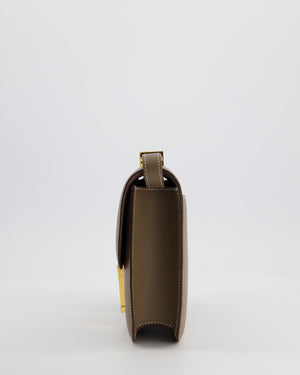 Hermès Constance III Miroir 24cm Bag in Etoupe Epsom Leather with Gold Hardware