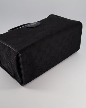 Gucci 'Off The Grid' Black GG Ophidia Tote Bag with Logo Detail and Shoulder Strap