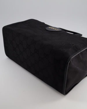 Gucci 'Off The Grid' Black GG Ophidia Tote Bag with Logo Detail and Shoulder Strap