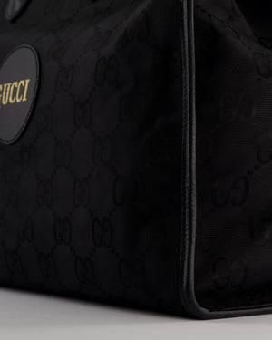 Gucci 'Off The Grid' Black GG Ophidia Tote Bag with Logo Detail and Shoulder Strap