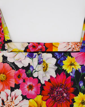 Dolce Gabbana Floral Poplin Midi Dress Size IT 38 (UK 6)